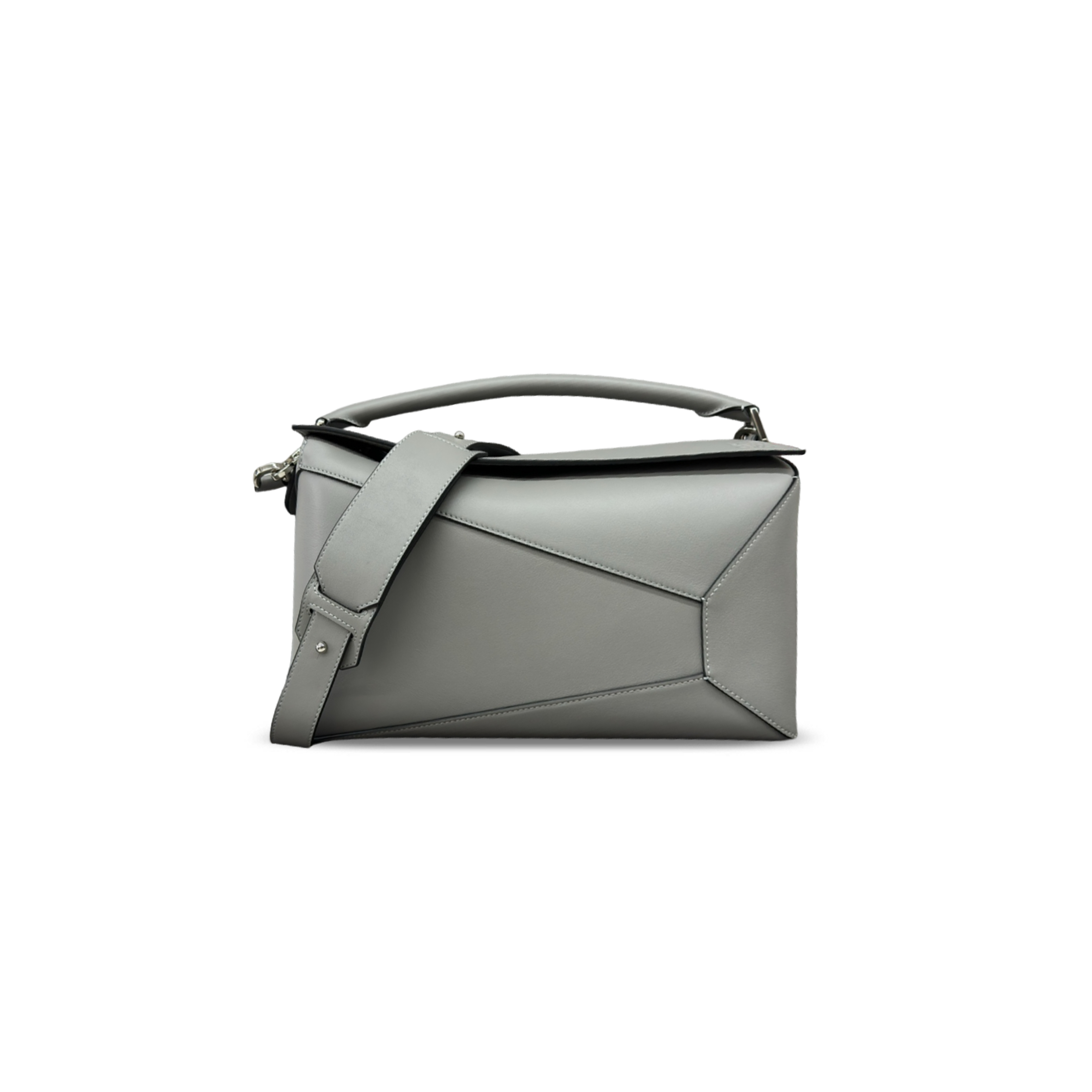 LOEWE LARGE PUZZLE EDGE BAG IN CLASSIC CALFSKIN (37*23*19cm)